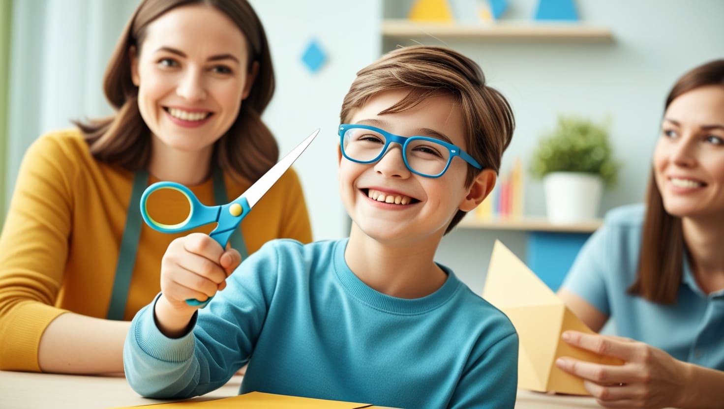 كيفية تطوير مهارات القص واللصق لدى طفلك