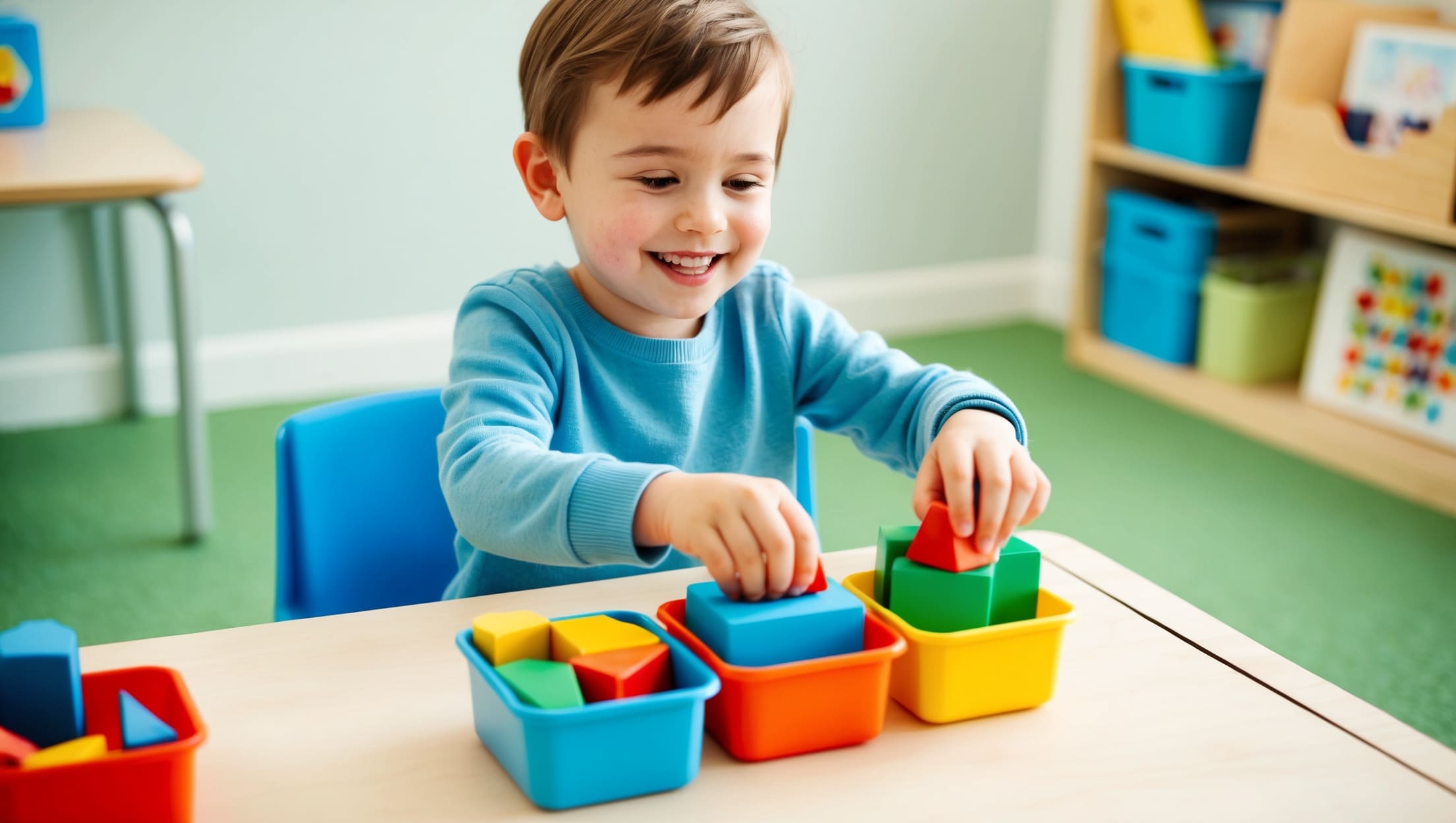 How to Teach Your Child to Sort Shapes and Colors