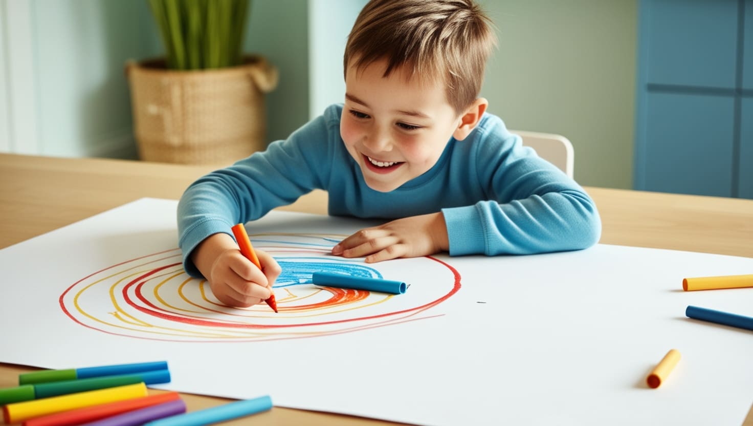 كيفية تعليم طفلك استخدام الرسم كأداة تعبيرية